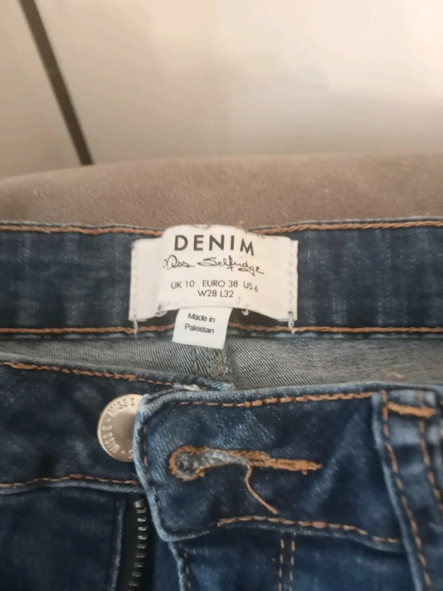 Ladies miss Selfridge skinny jeans size 10 - Image 2