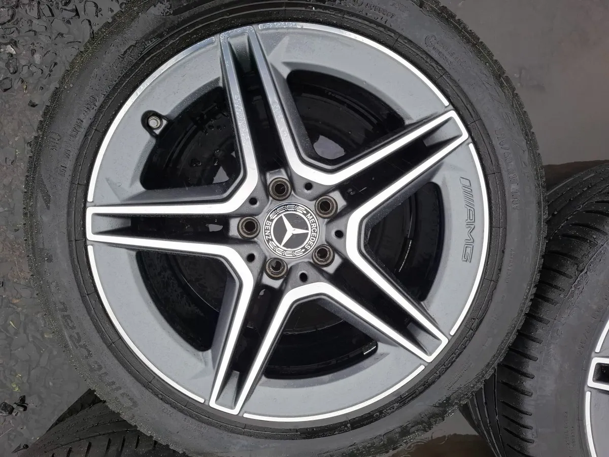 18" Genuine Mercedes E Class Amg Alloys with tyres - Image 4