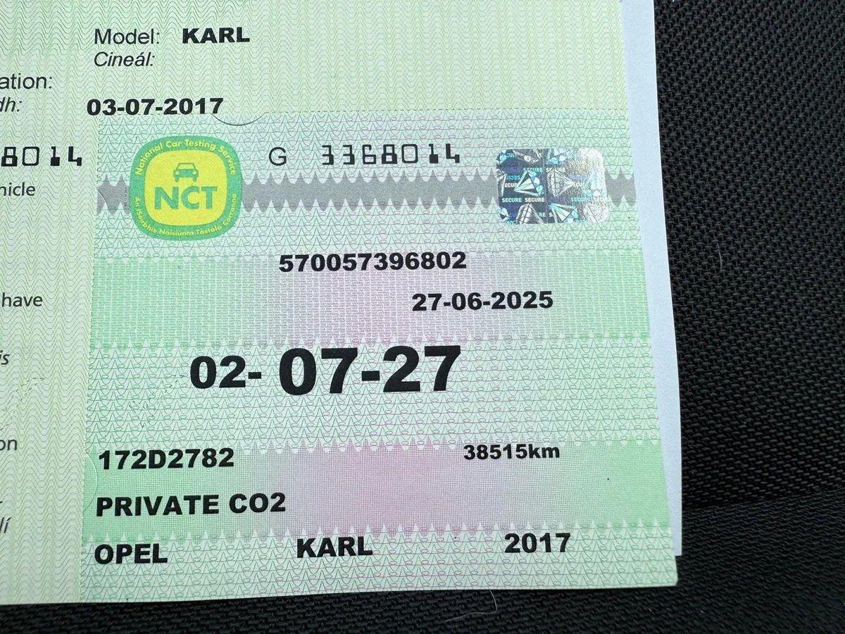 2017 Opel Karl 38,500 Km - Image 2