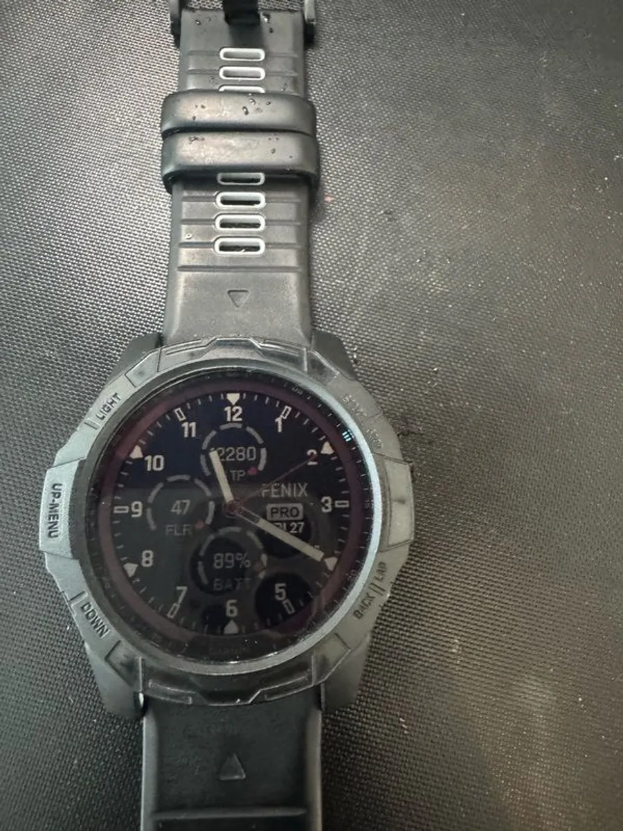 Garmin Fenix 7x Solar Sapphire (as new with loads of extras) - Image 3