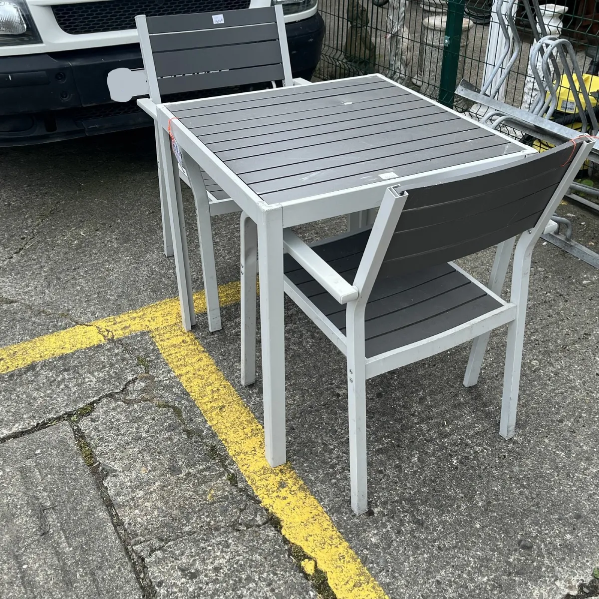 Grey IKEA Patio Set - Image 1