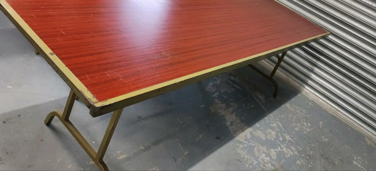 Party Trestle tables 8ft *delivery - Image 3