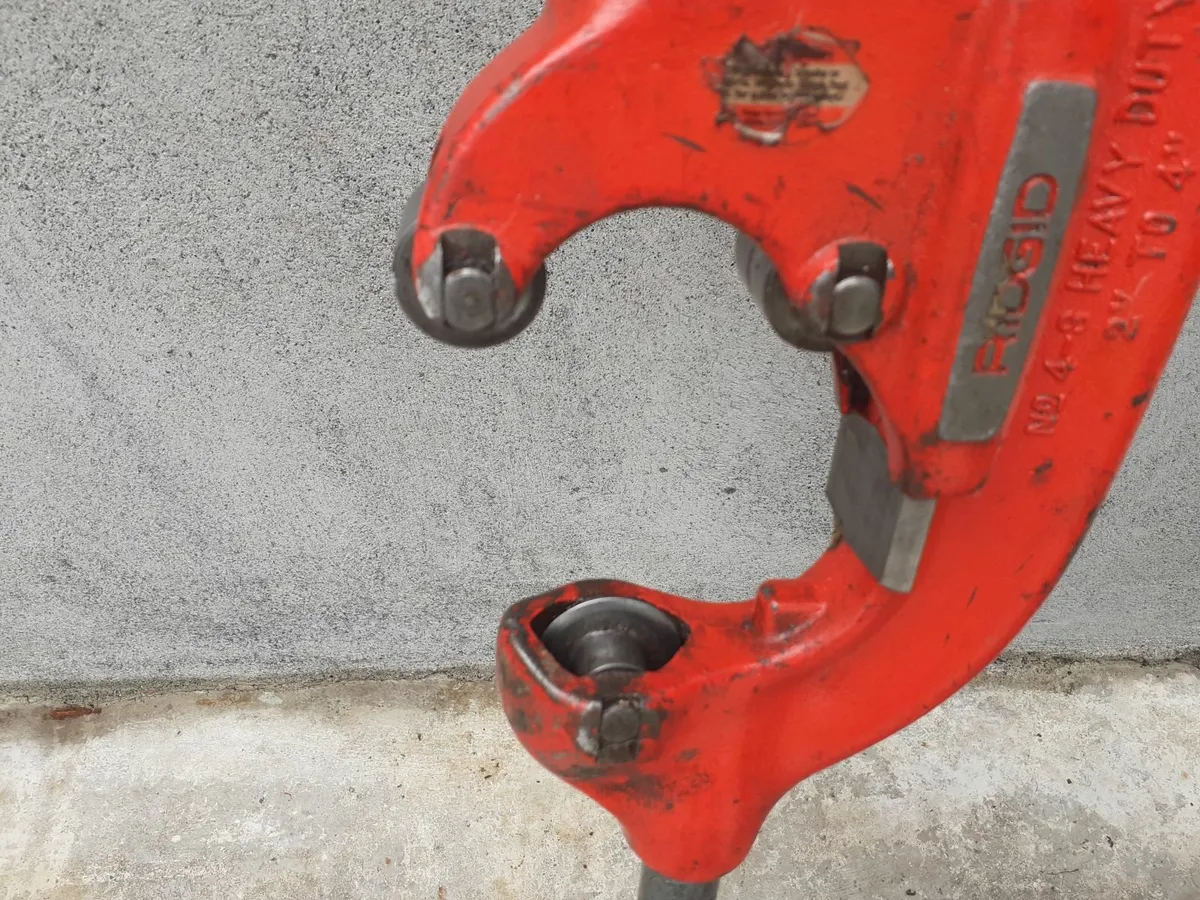 RIDGID NO 4-S HAND CUTTERS - Image 4
