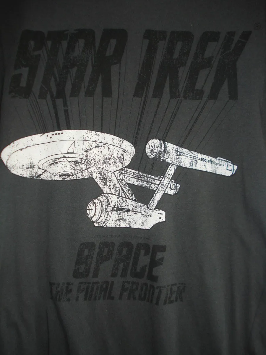 STAR TREK THE FINAL FRONTIER T SHIRT. SMALL. - Image 2