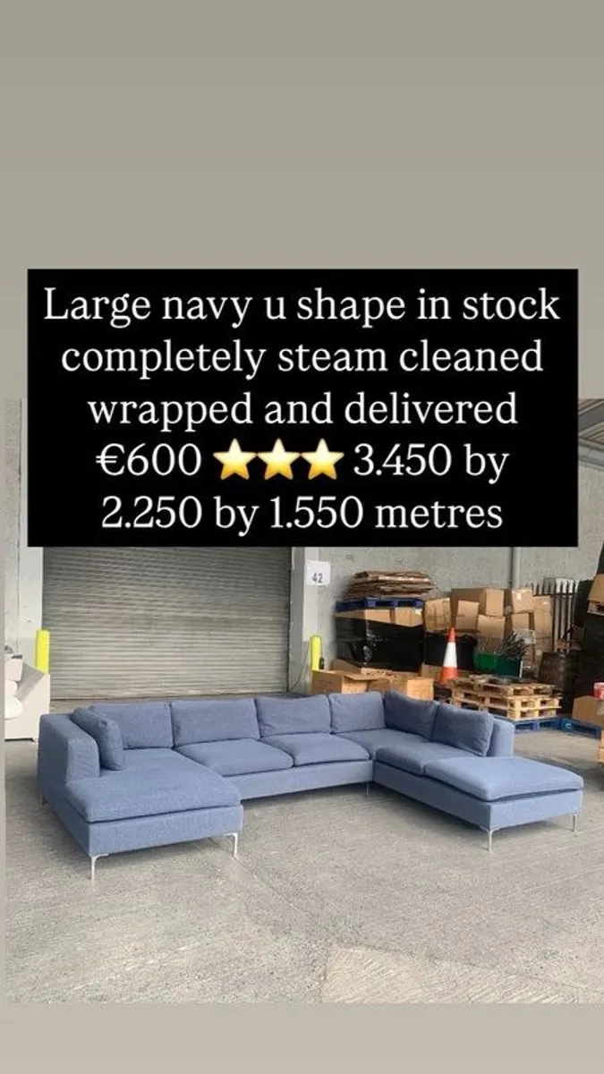u shape sofa - Image 1