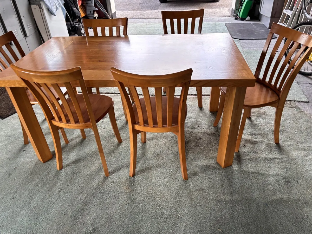 Dining table and chairs - Image 2