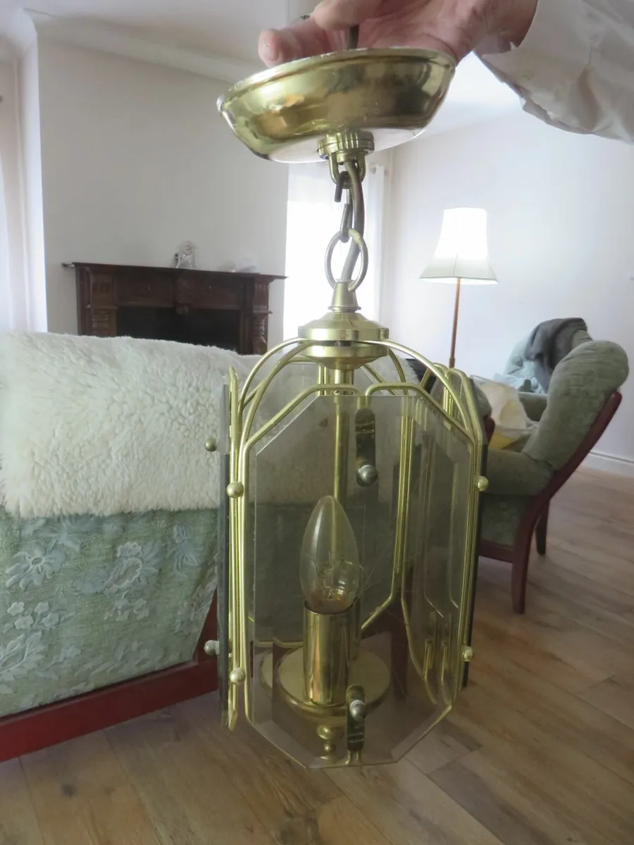 Lantern style ceiling light fitting - Image 2