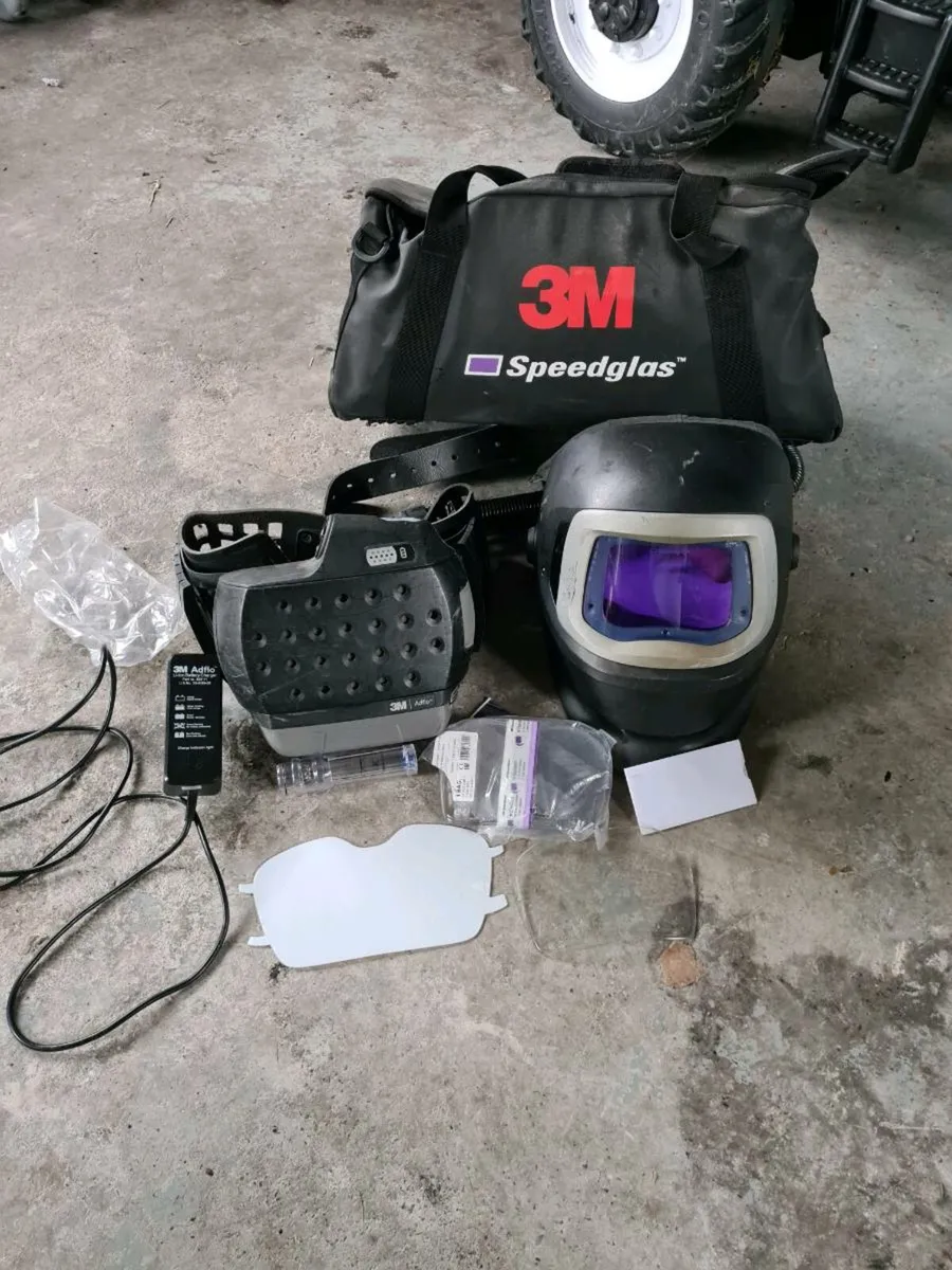 3M speedglass 9100fx  air fed welding shield - Image 2