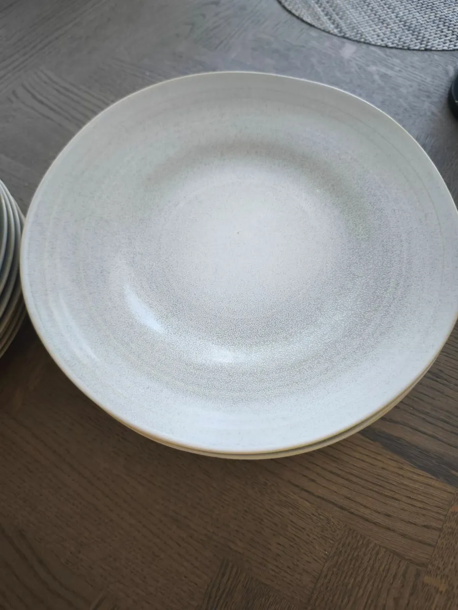 24pc Reactive Glaze Dinnerware Set - Image 1