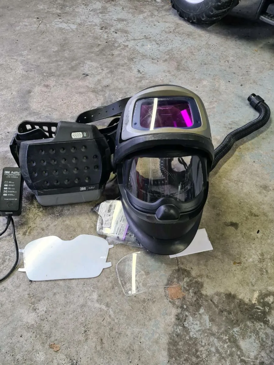 3M speedglass 9100fx  air fed welding shield - Image 4