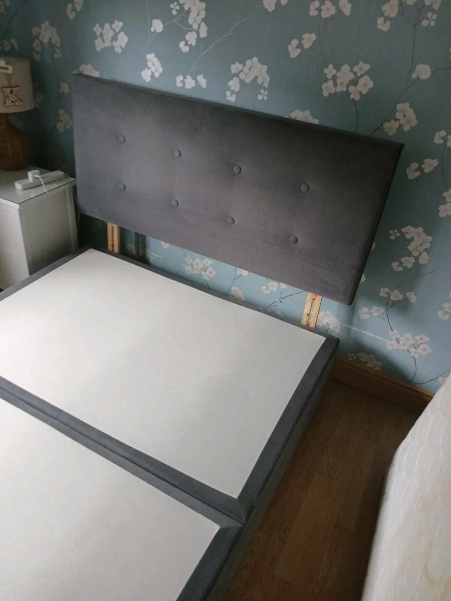 4ft 6 Double Divan bed - Image 1