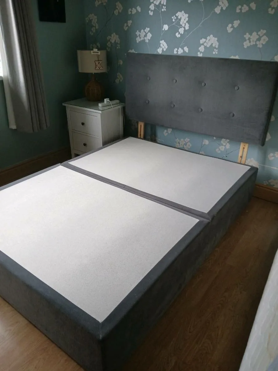 4ft 6 Double Divan bed - Image 2