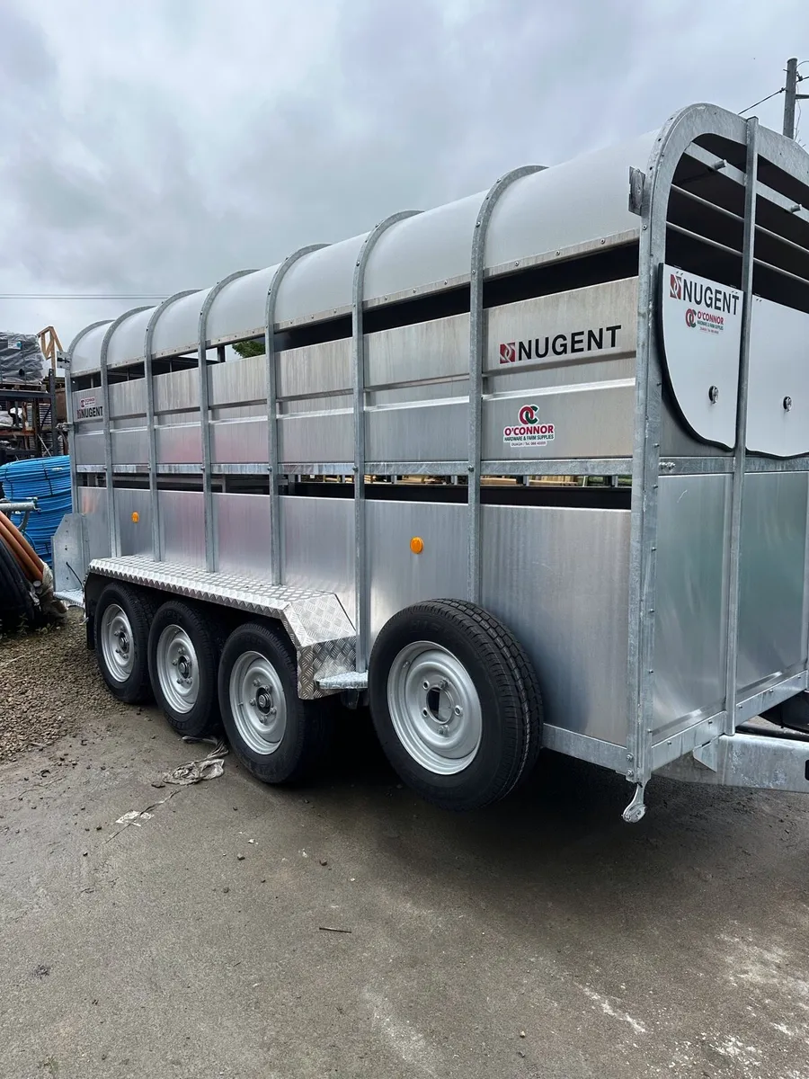 Nugent 14tf cattle trailer - Image 1