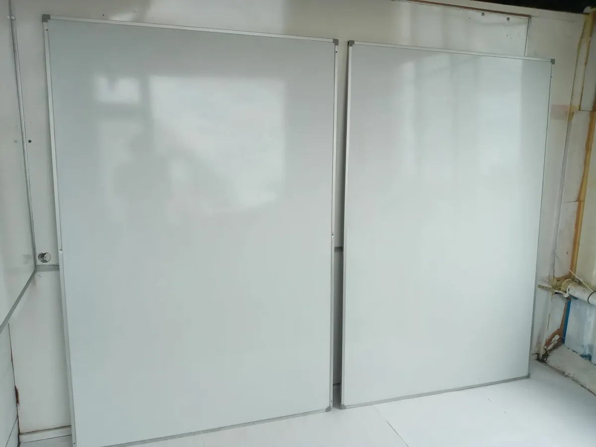 Delivery - 2 x White Boards Magnetic 1800 x 1200 - Image 2