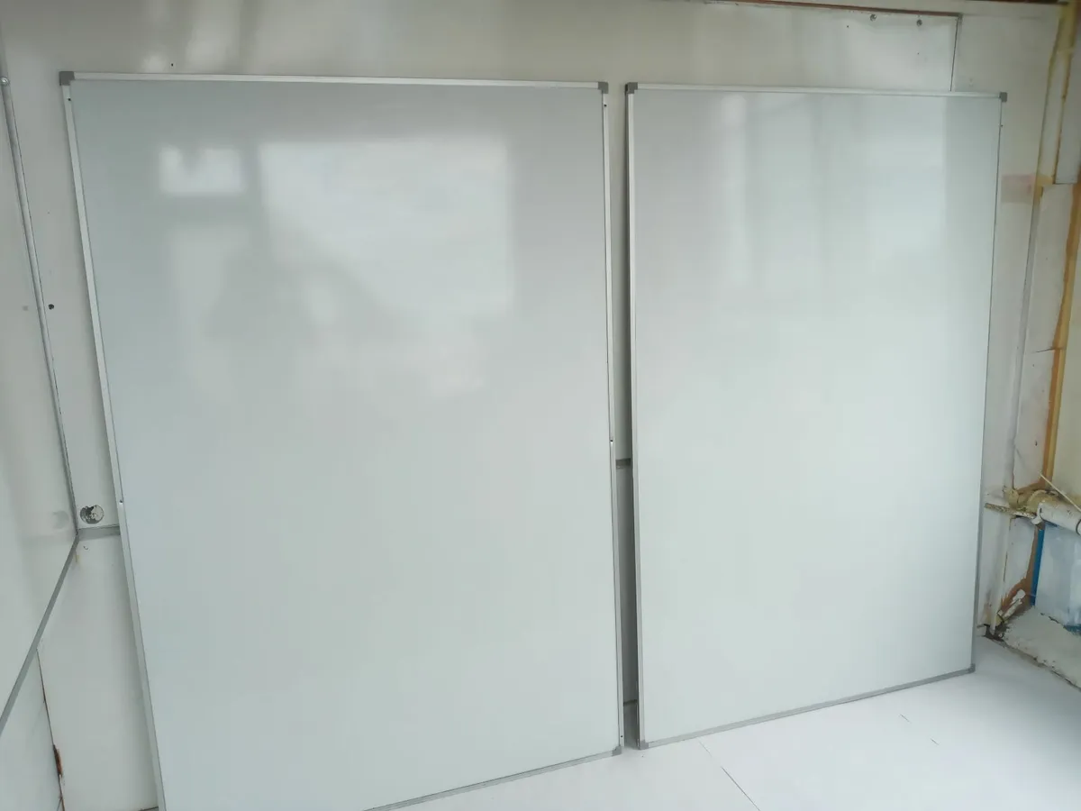 Delivery - 2 x White Boards Magnetic 1800 x 1200 - Image 2