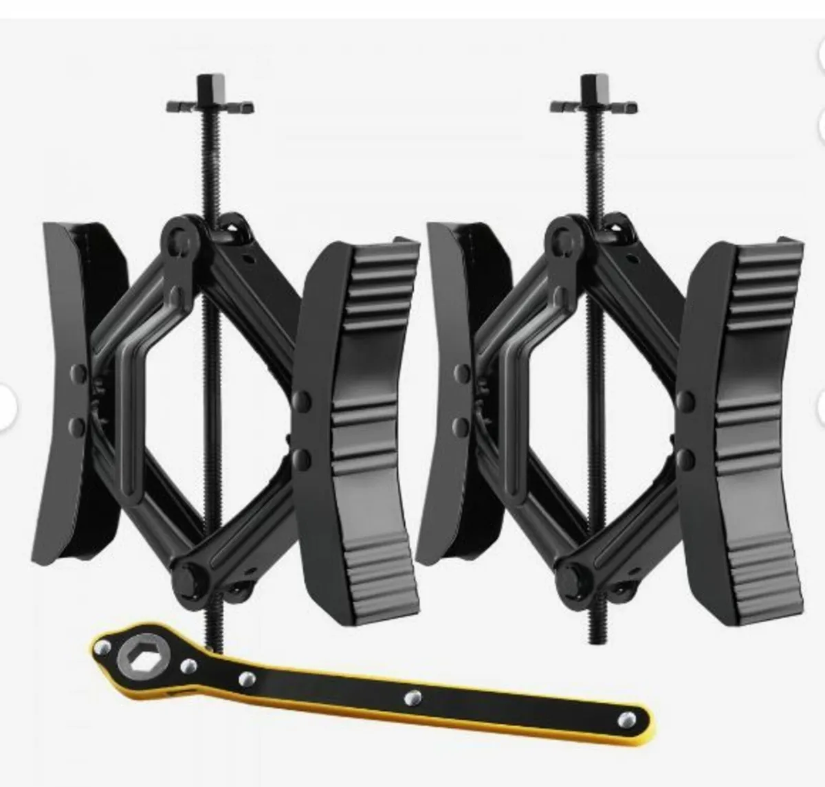 Wheel Chock Stabilizer 2 Sets for RV Travel Trail - Image 1