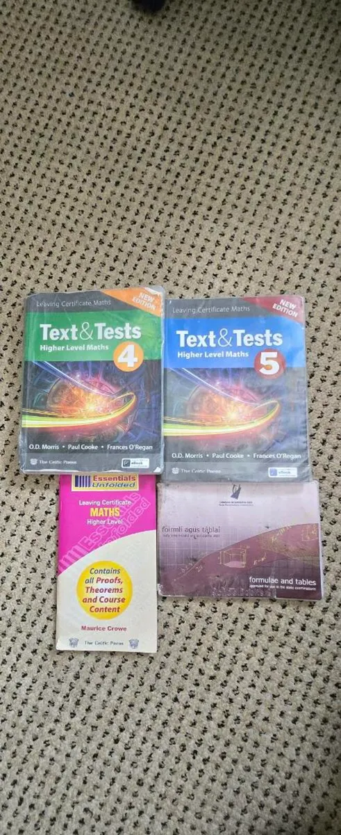 LC Maths Books Set - Image 1