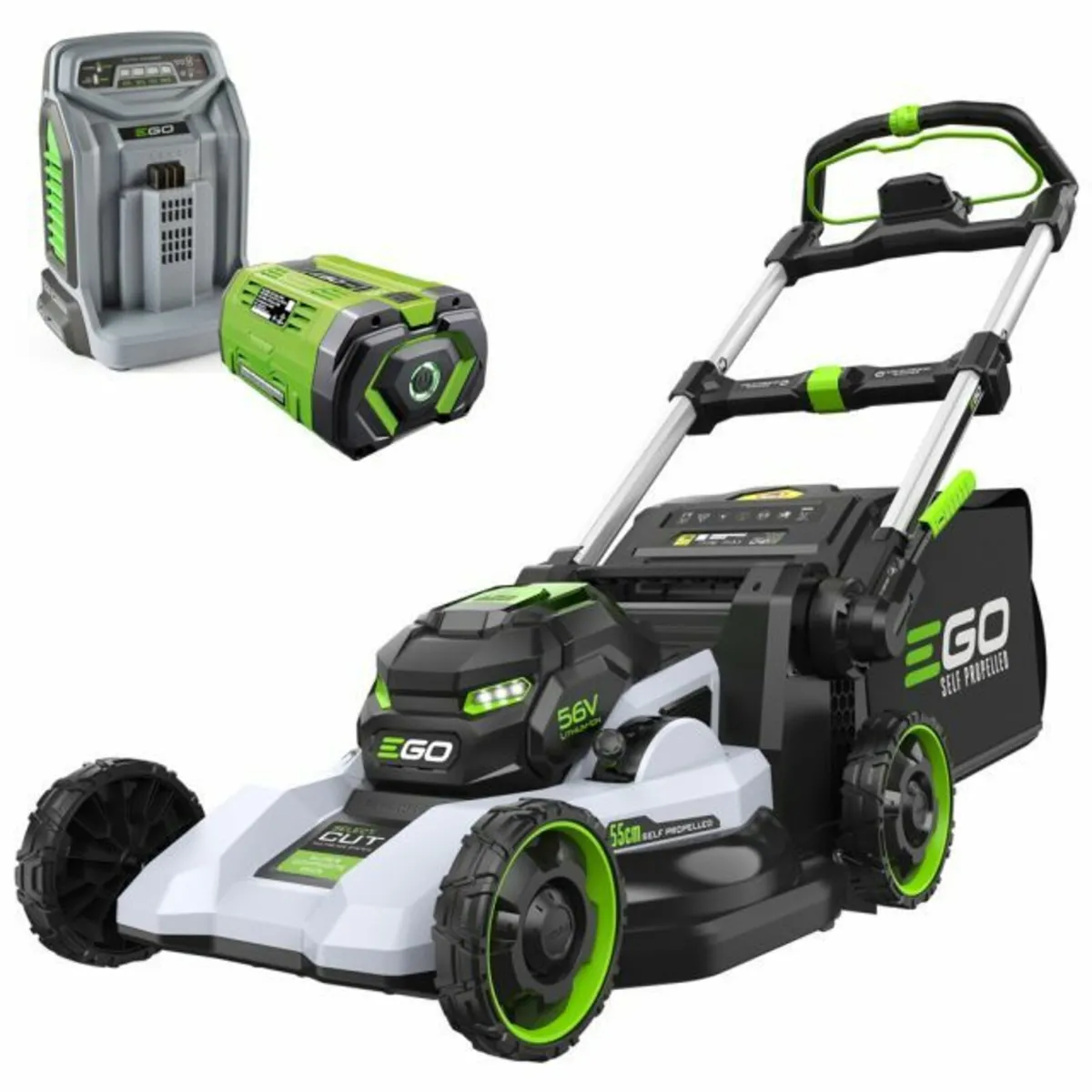 EGO POWER + EGLM2021E-SP 50cm metel deck alu w/sp - Image 4