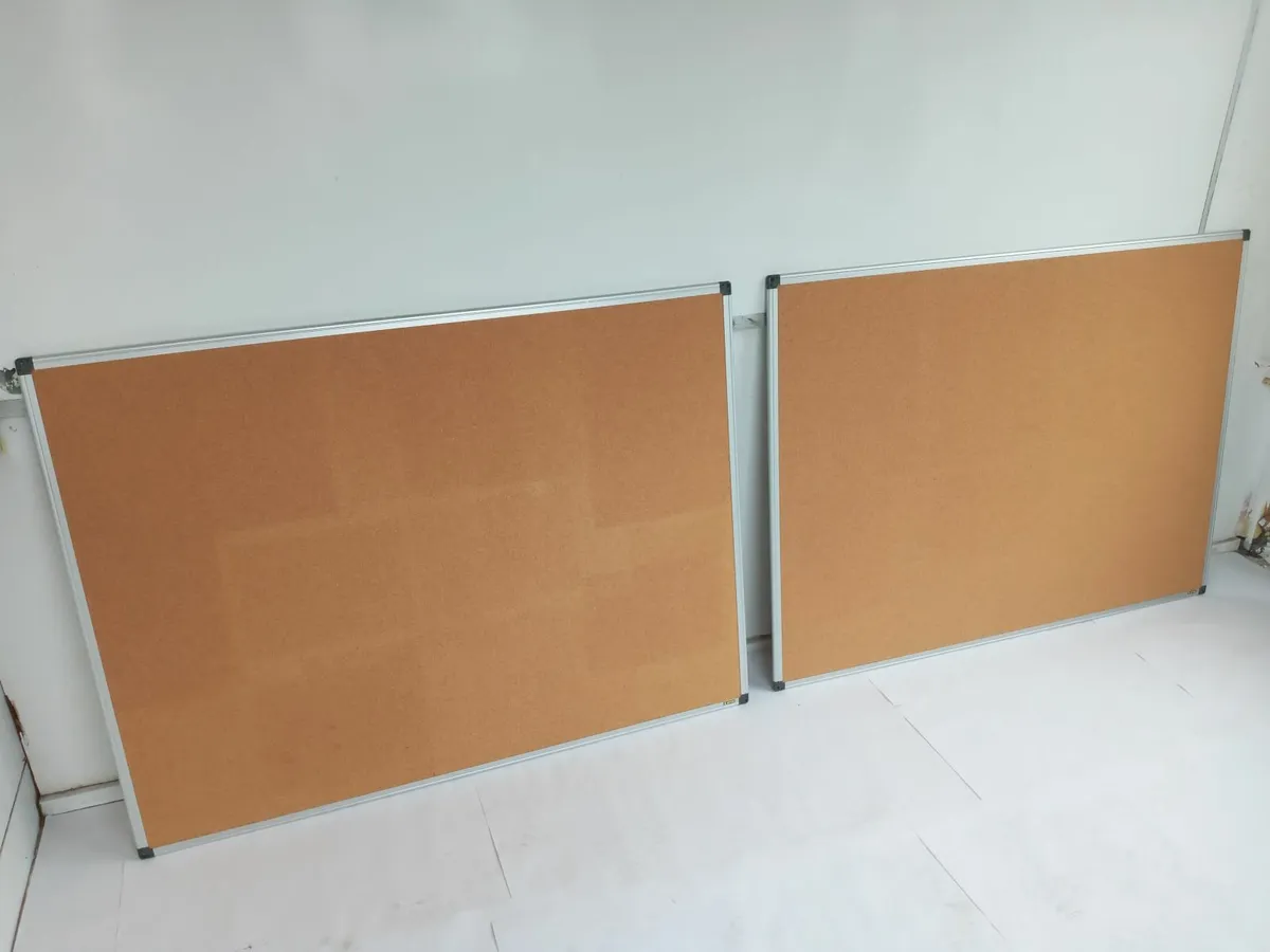 Delivery - Lot of 3 Cork Notice Boards for Sale - Image 3