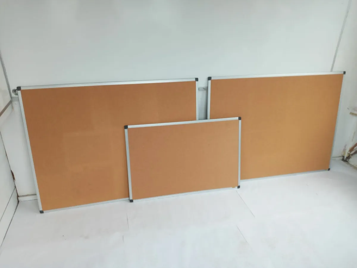 Delivery - Lot of 3 Cork Notice Boards for Sale - Image 4