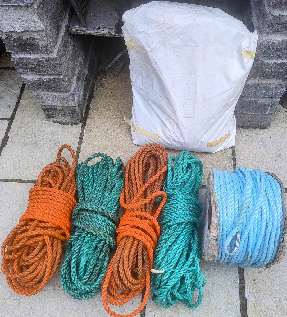 Rope and Fibreglass Matting