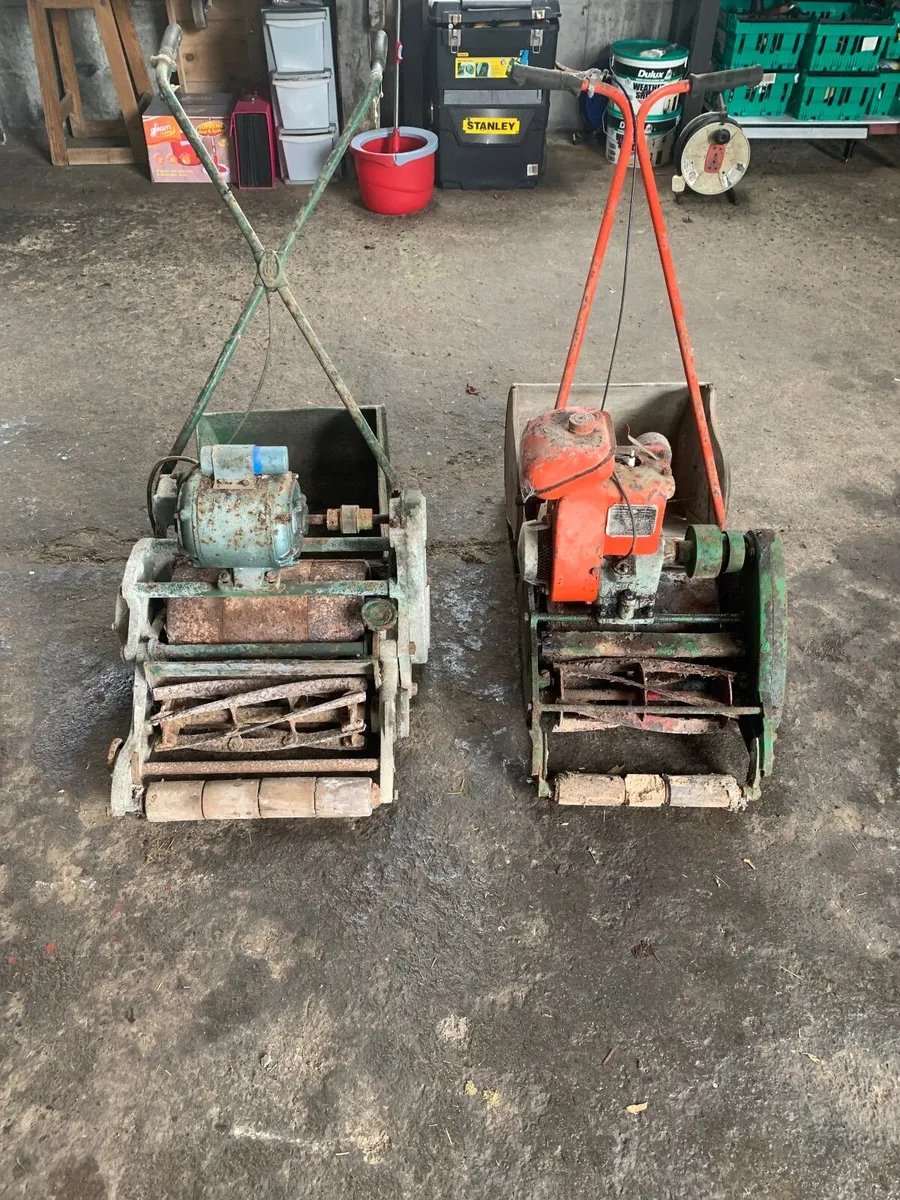 Vintage Electric Lawnmowers - Image 1