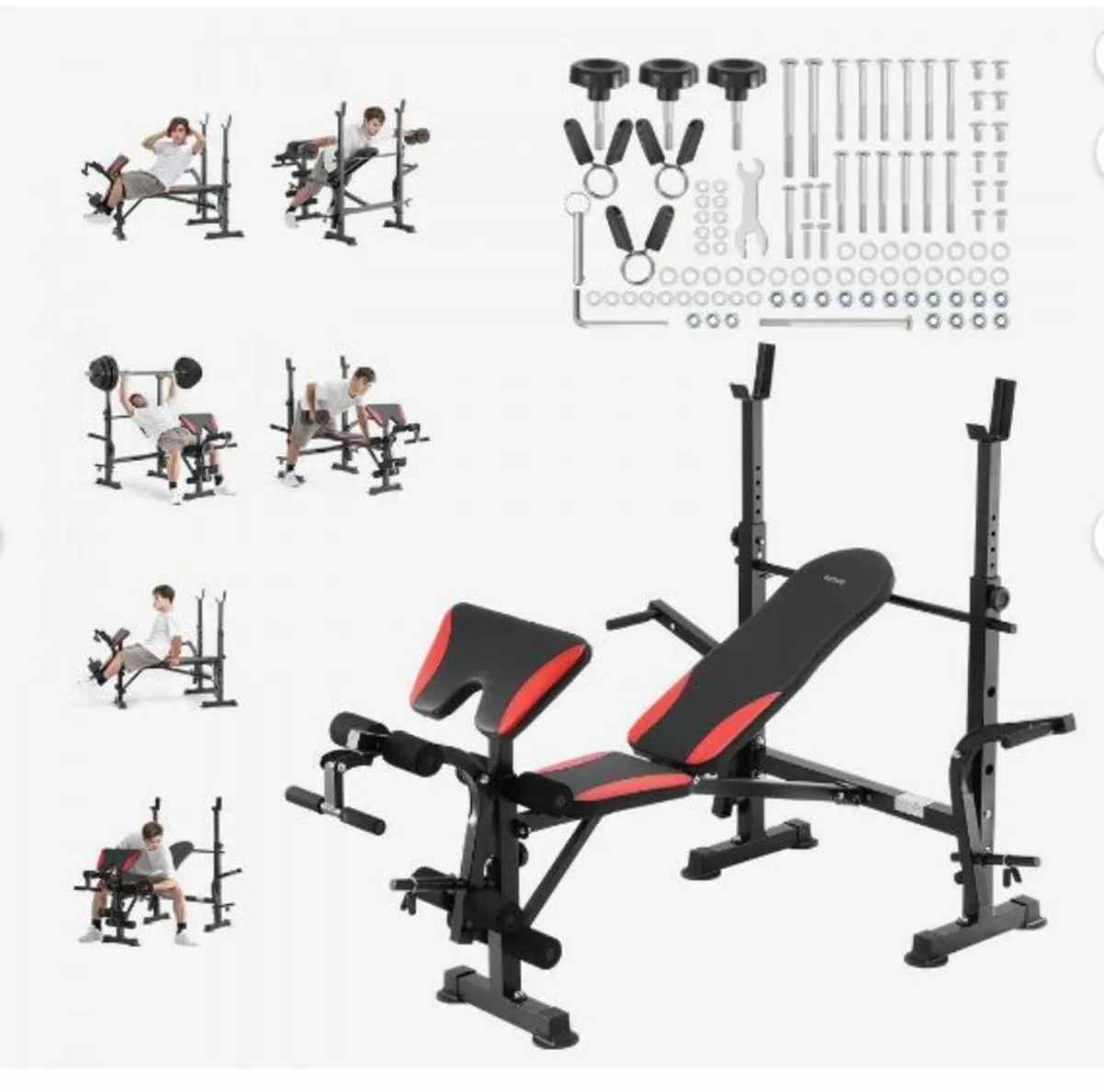 Weight Bench Sit up Bench Home Gym Strength - Image 1
