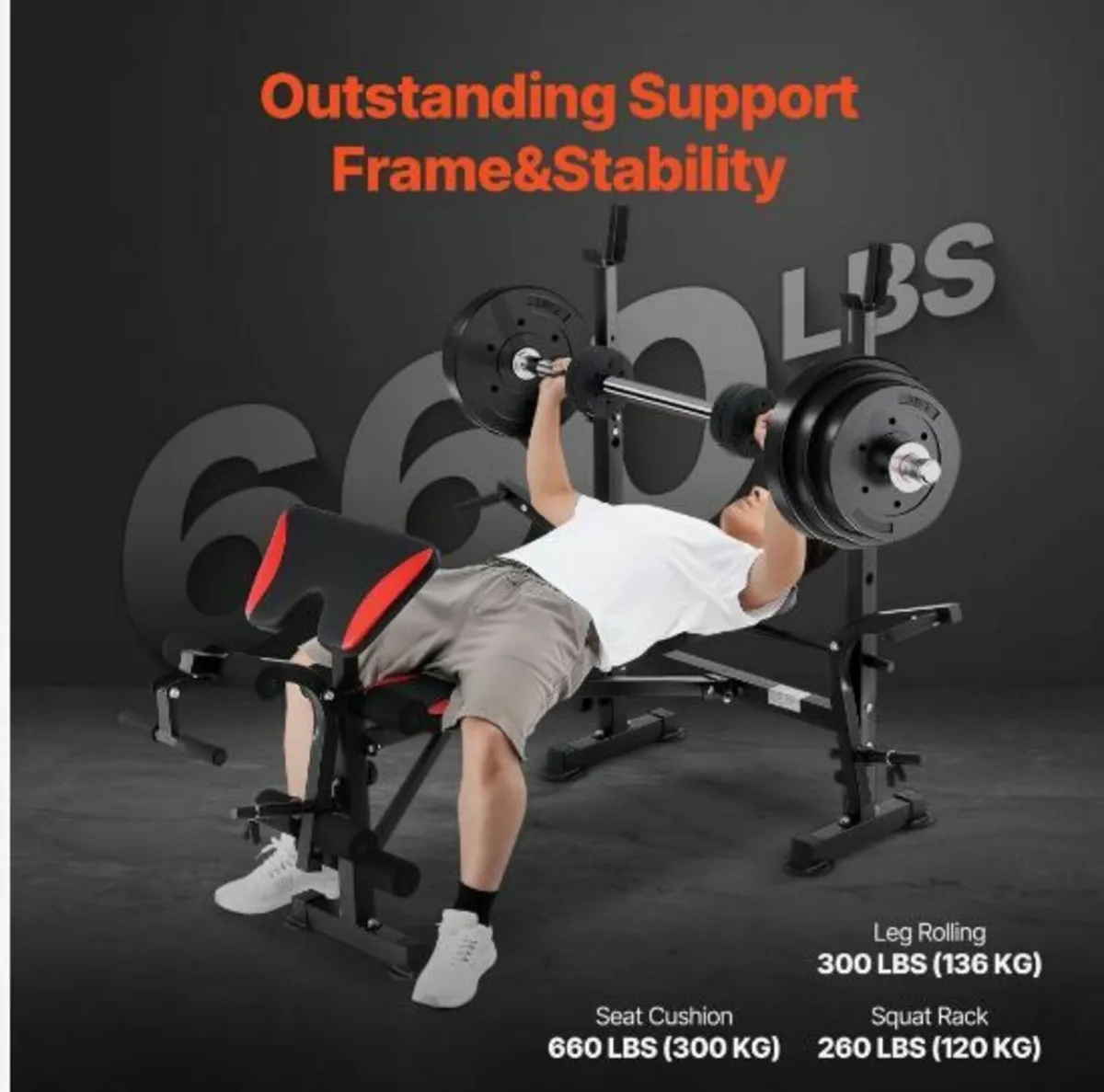 Weight Bench Sit up Bench Home Gym Strength - Image 2