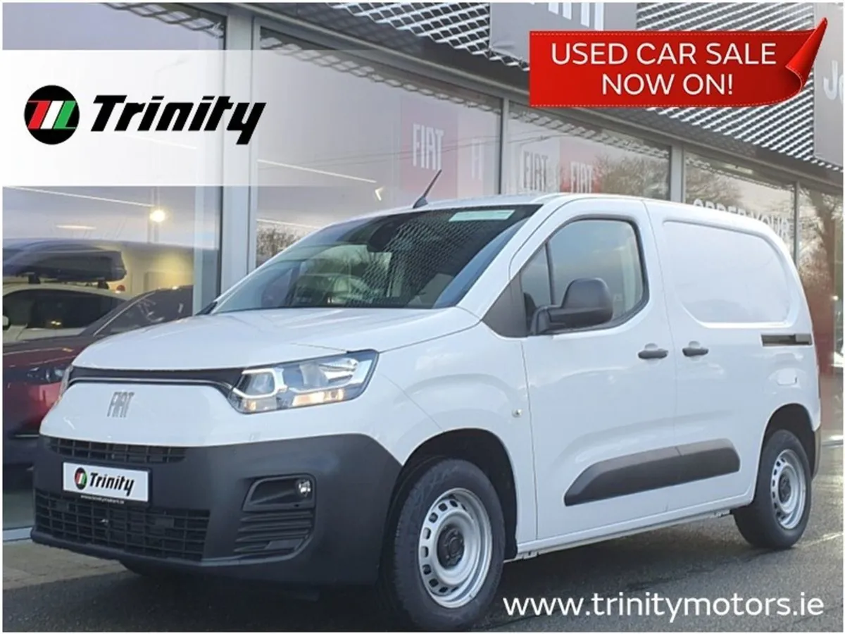 Fiat Doblo Doblo SWB 100BHP 650KG DAB NAV Trinity - Image 1