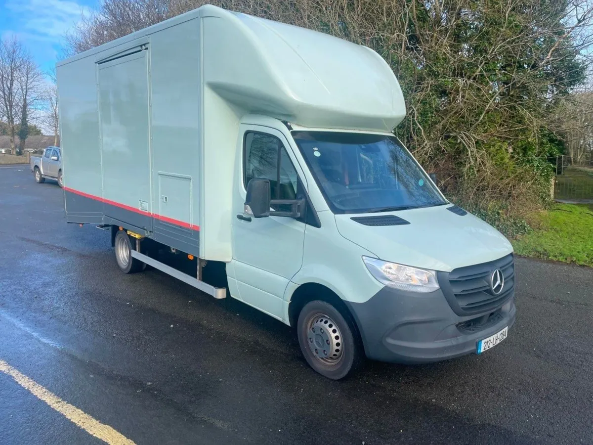 Mercedes-Benz Sprinter Enclosed Car Transporter - Image 1