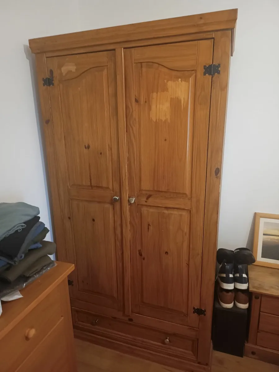 Free Pine Wardrobe - Image 1
