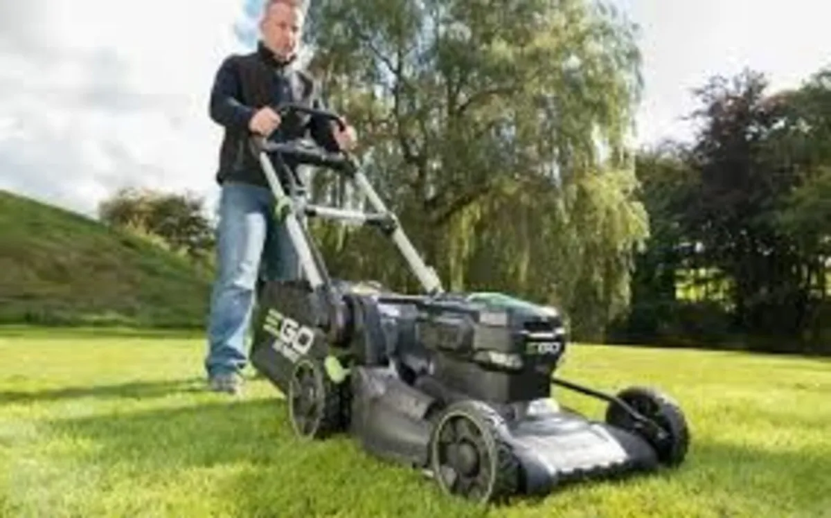 EGO POWER + EGLM2021E-SP 50cm metel deck alu w/sp - Image 3