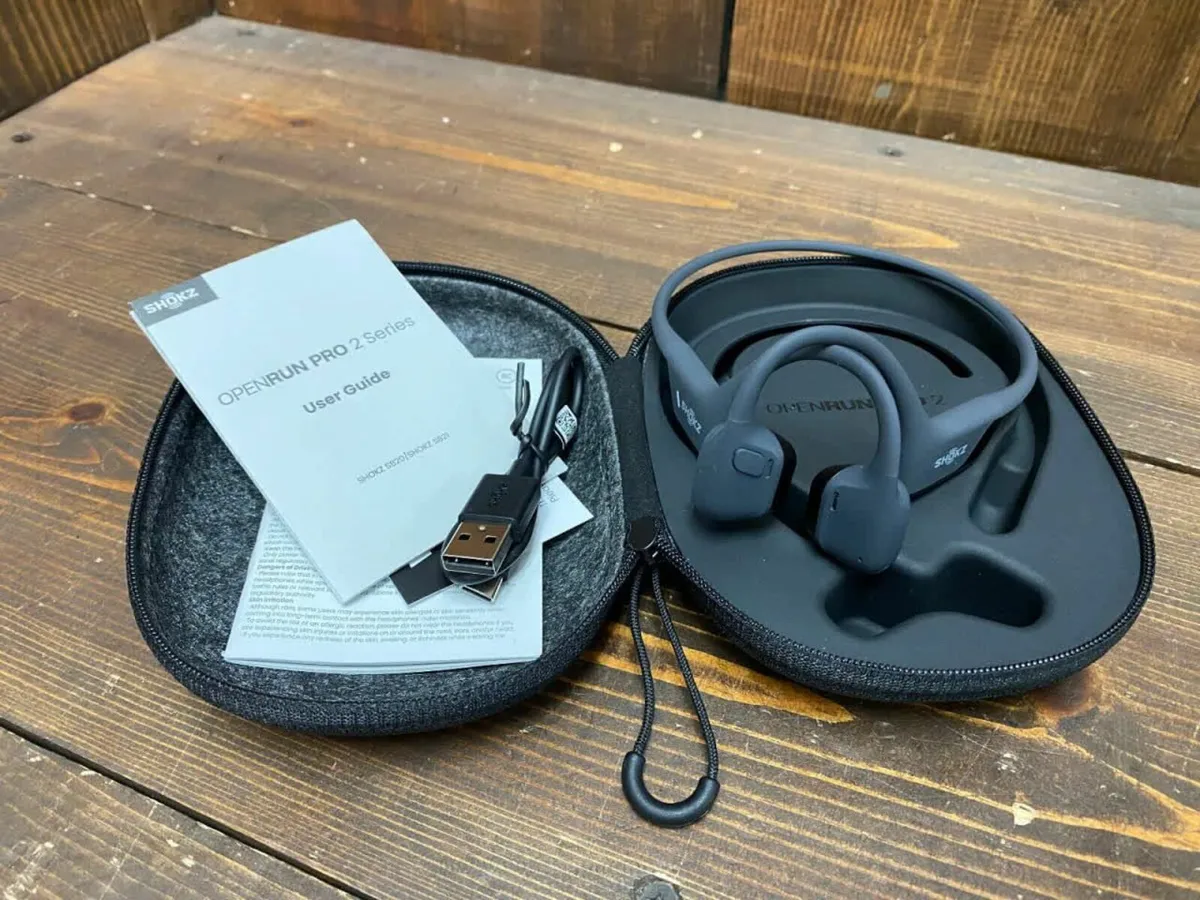 Shokz OpenRun 2 Bone Conduction Sports Headphones - Image 1