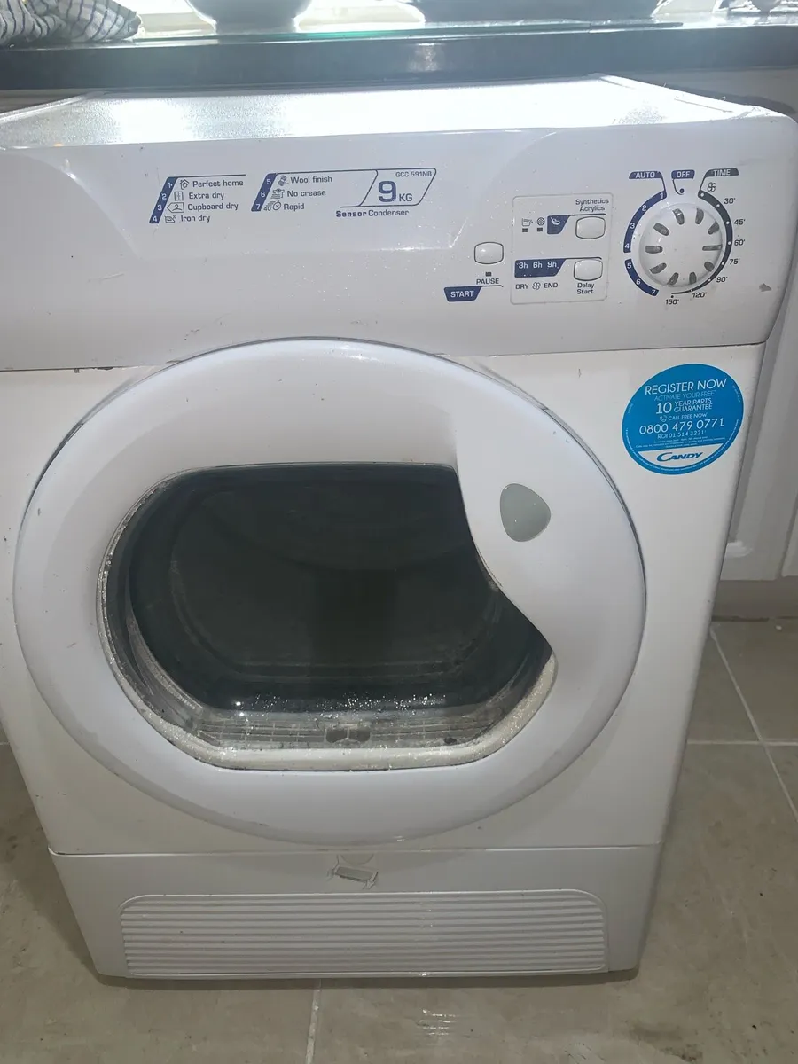 Sensor Condenser Dryer 9KG - Image 2