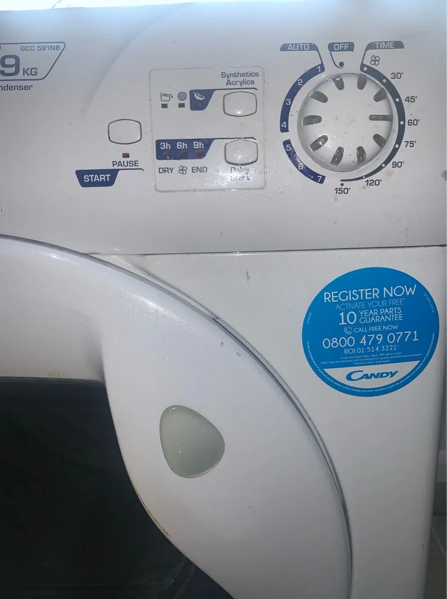 Sensor Condenser Dryer 9KG - Image 3