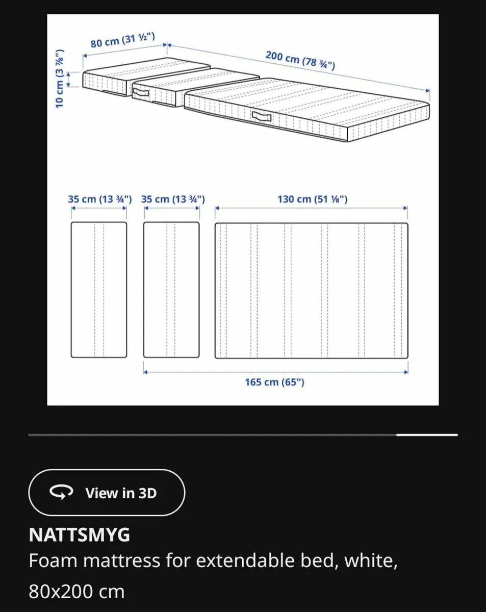 Extendable Children's Bed - Image 3