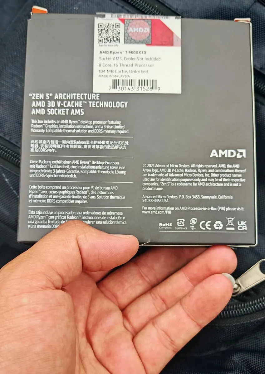 Cpu 9800x3d - Image 2