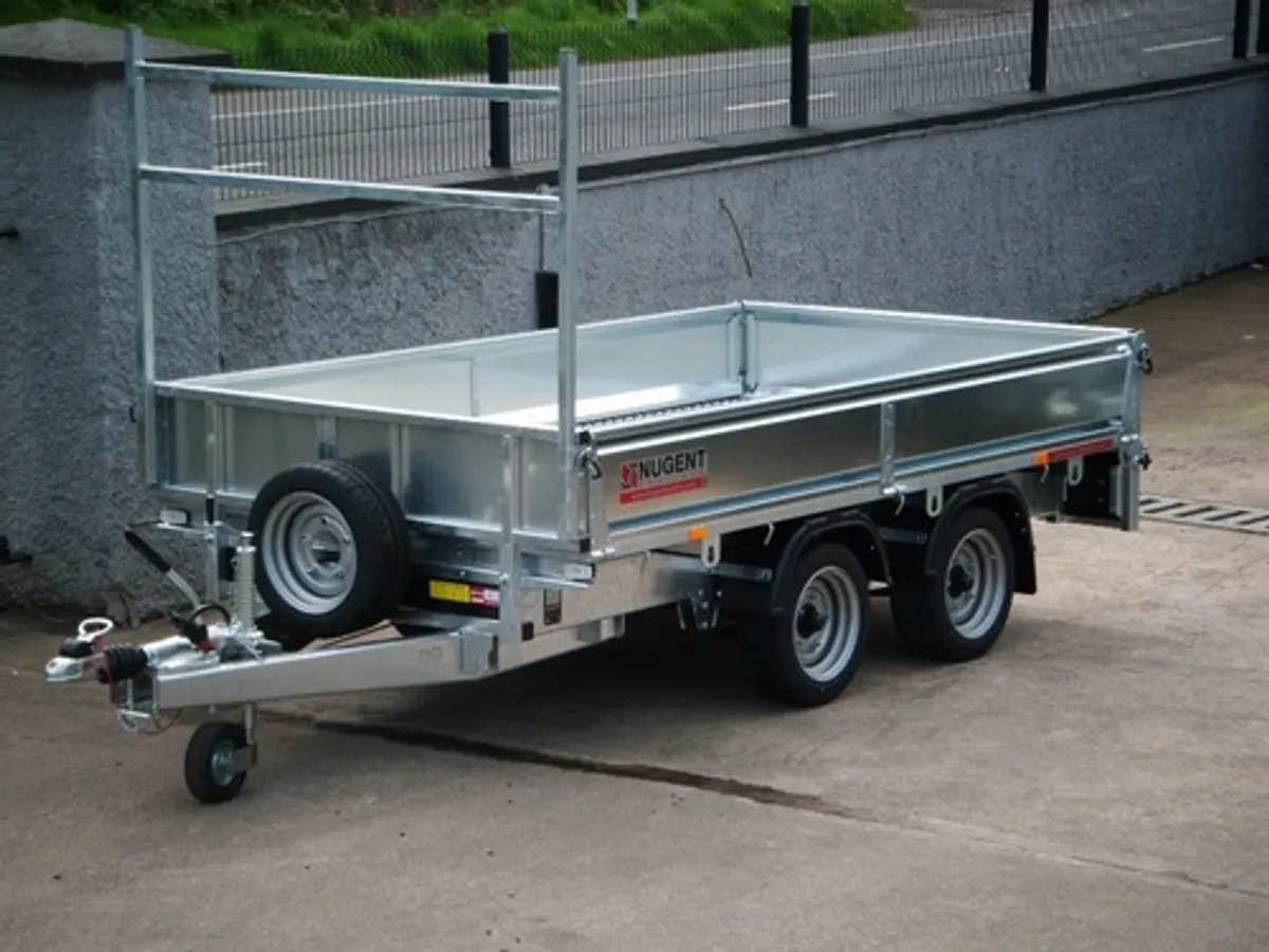 New Nugent 10 X 6 2.7Ton  Flatbed Trailer - Image 3