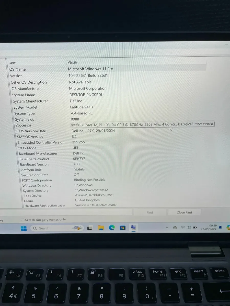 Dell Latitude 9410 2in1 Laptop i5/16GB/256SSD/FHD - Image 4