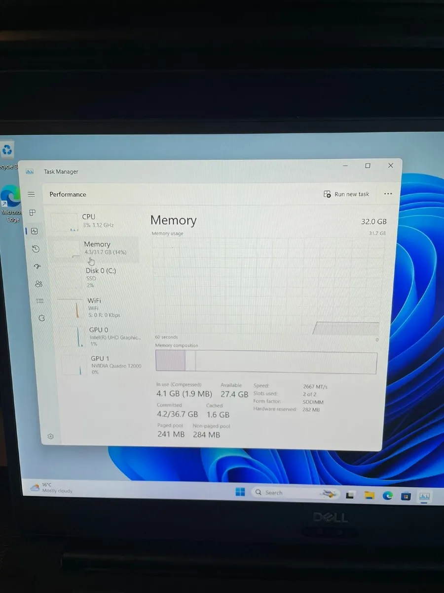 Dell Precision 5540 Laptop i9/32GB/512SSD/FHD - Image 4