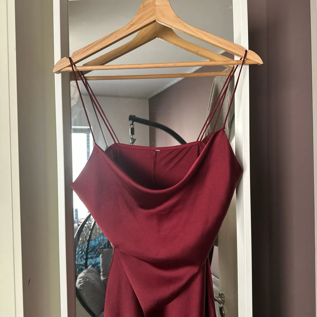 lovely wine dress - Image 2