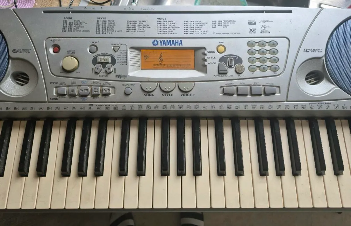 Yamaha PSR275MS Portable Keyboard with 61 Full Siz - Image 3