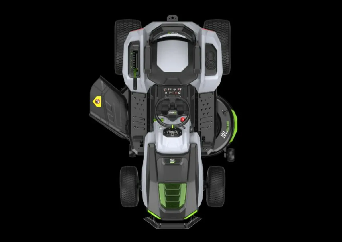 EGO POWER + EGTR4201E 107cm side discharge tractor - Image 4