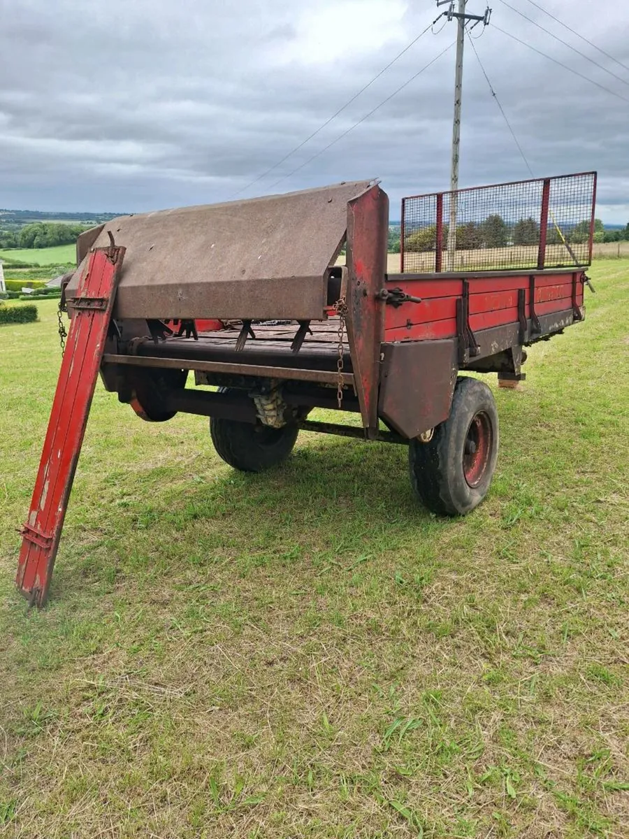 Kp trailer  back muck spreader - Image 4
