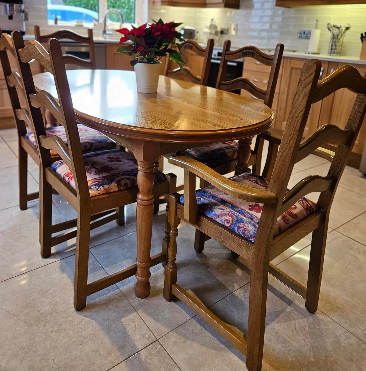 For Sale: Set of 6 Dining/Kitchen Chairs - Image 1