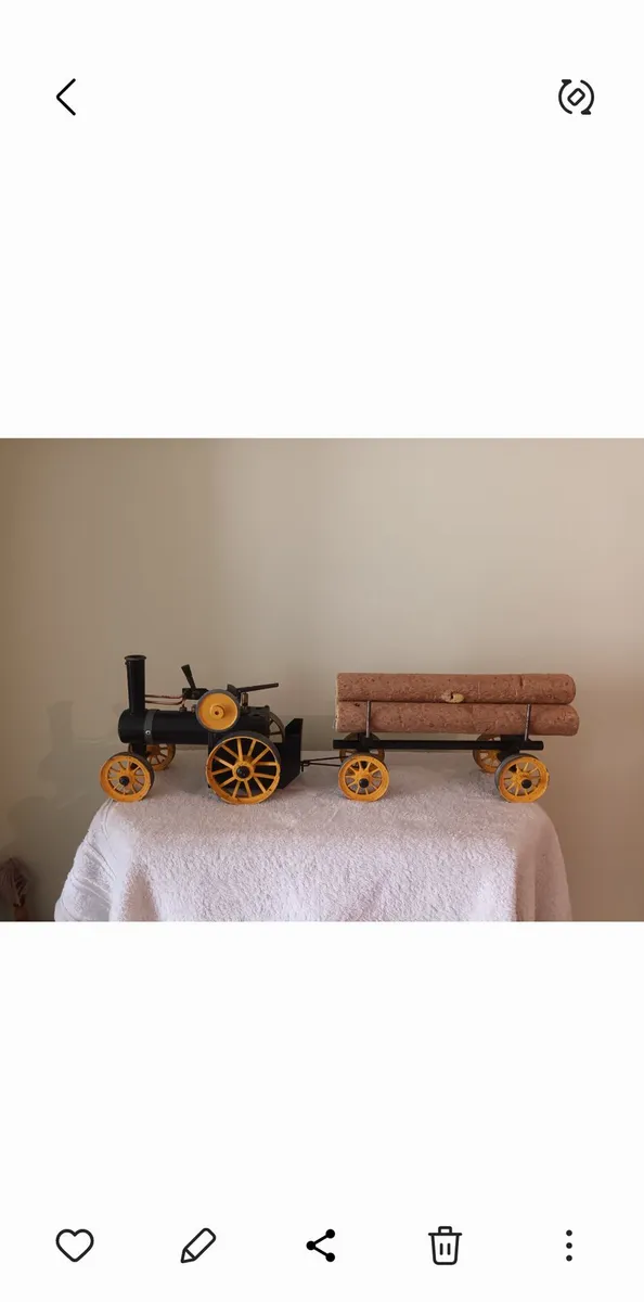 Mamod traction engine and trailer - Image 2