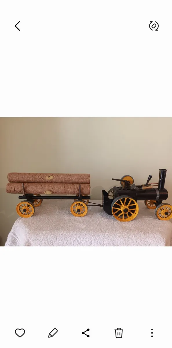 Mamod traction engine and trailer - Image 3