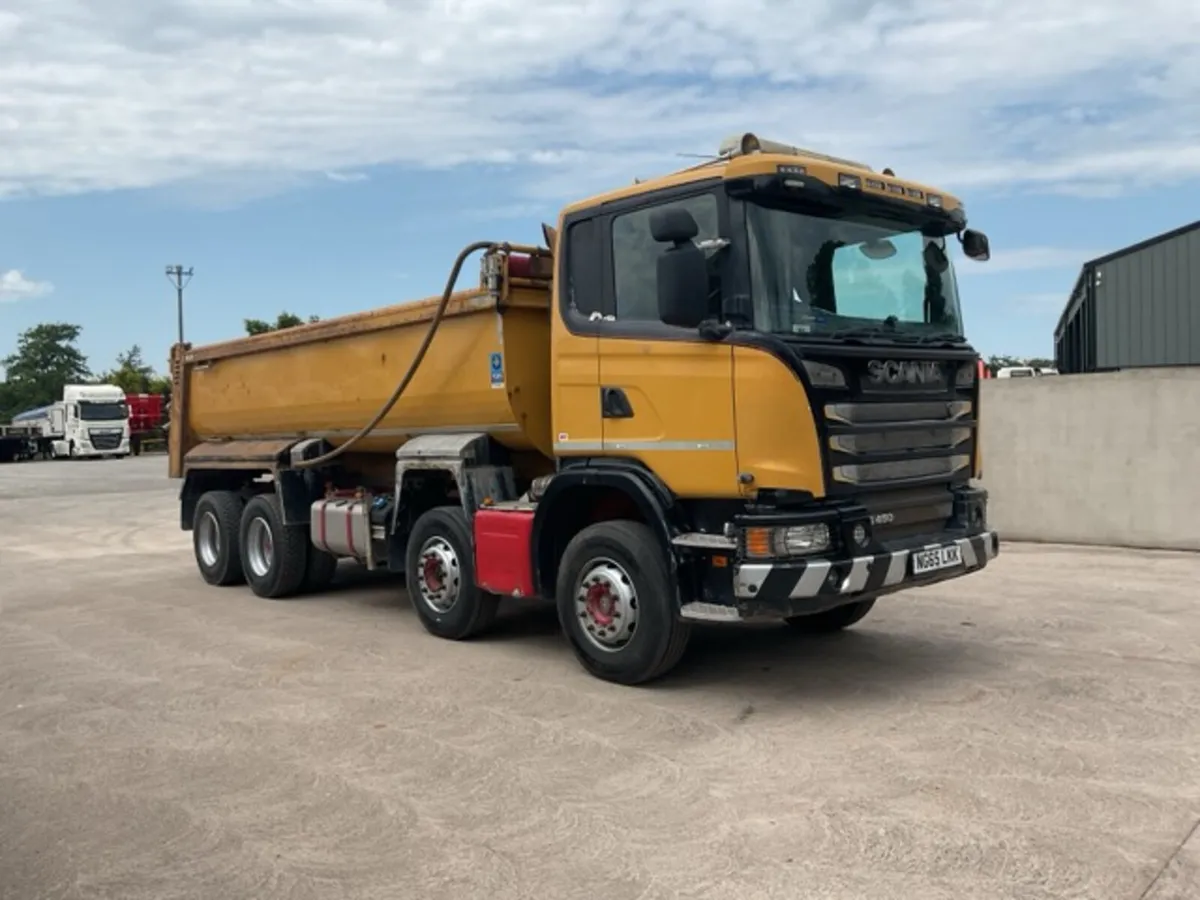 2016 Scania G450 8x4 Tipper - Image 1
