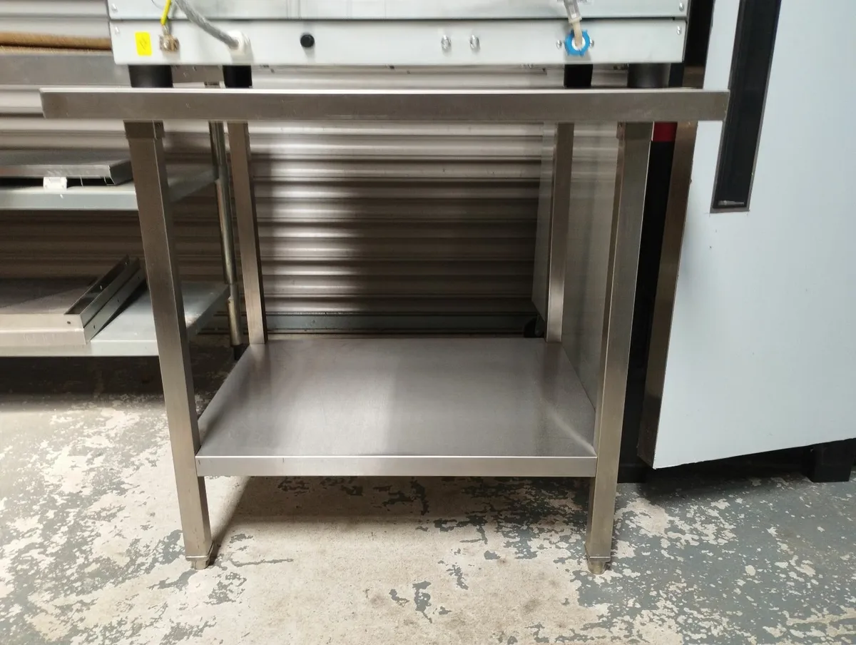 TABLES STAINLESS STEEL & CUPBOARD - Image 4