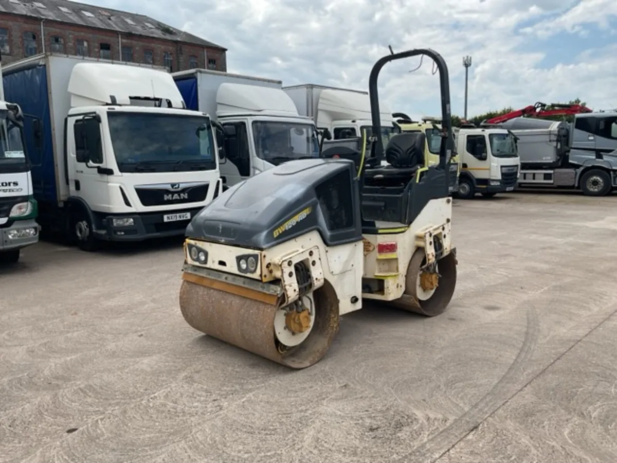 2015 Bomag BW120 AD-5 Double Drum Vibrating Roller - Image 1